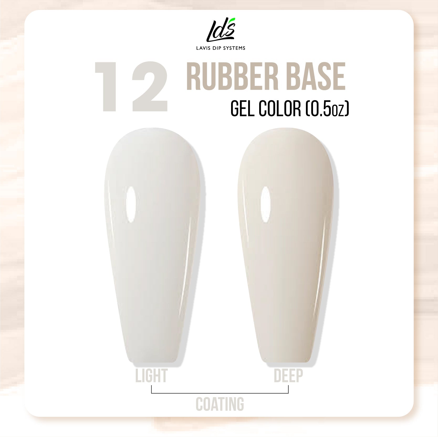 LDS Rubber Base Collection - DTK Nail Supply