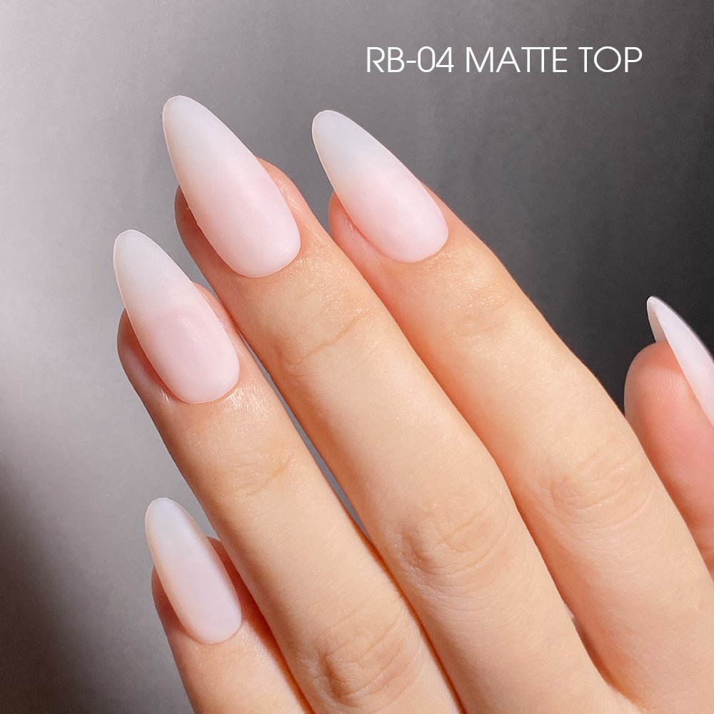 LDS Rubber Base Gel - RB - 04 - GEL POLISH 0.5 OZ - Bouncy Blush Collection - DTK Nail Supply
