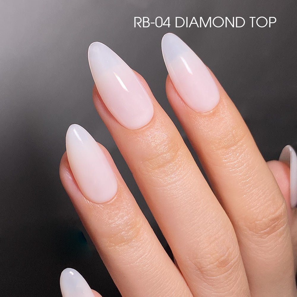 LDS Rubber Base Gel - RB - 04 - GEL POLISH 0.5 OZ - Bouncy Blush Collection - DTK Nail Supply