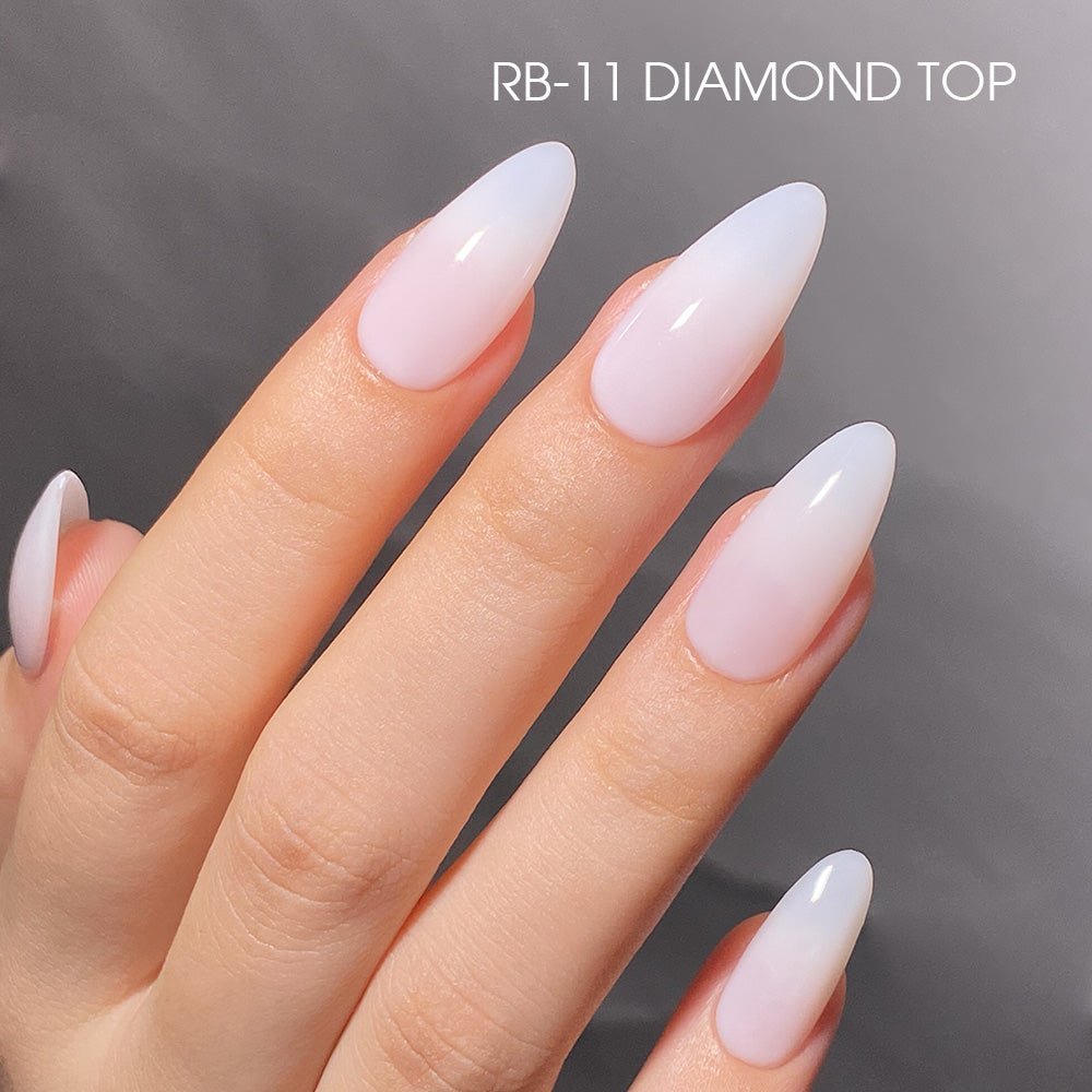 LDS Rubber Base Gel - RB - 11 (Ver 2) - GEL POLISH 0.5 OZ - Bouncy Blush Collection - DTK Nail Supply