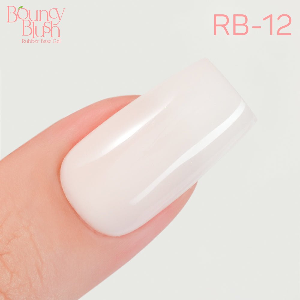 LDS Rubber Base Gel - RB - 12 - GEL POLISH 0.5 OZ - Bouncy Blush Collection - DTK Nail Supply