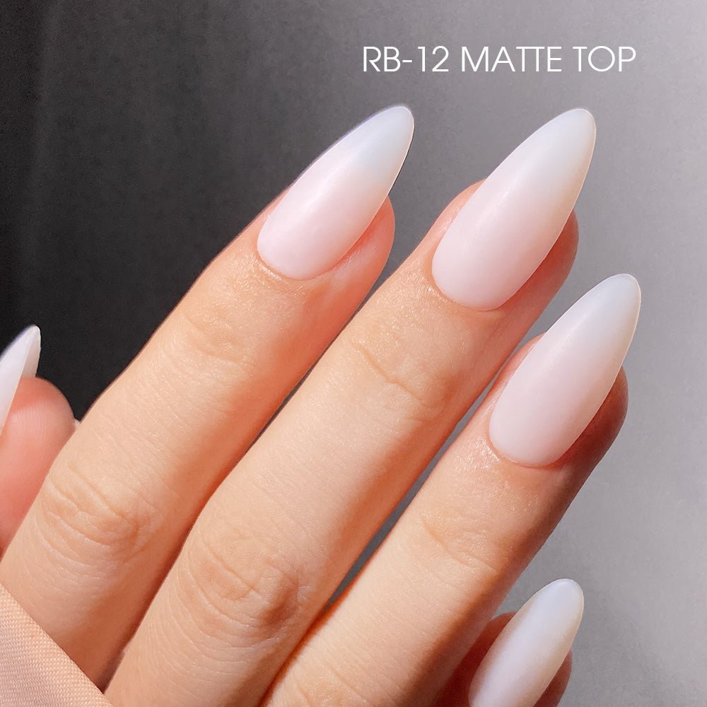 LDS Rubber Base Gel - RB - 12 (Ver 2) - GEL POLISH 0.5 OZ - Bouncy Blush Collection - DTK Nail Supply