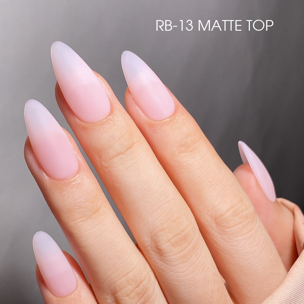 LDS Rubber Base Gel - RB - 13 (Ver 2) - GEL POLISH 0.5 OZ - Bouncy Blush Collection - DTK Nail Supply