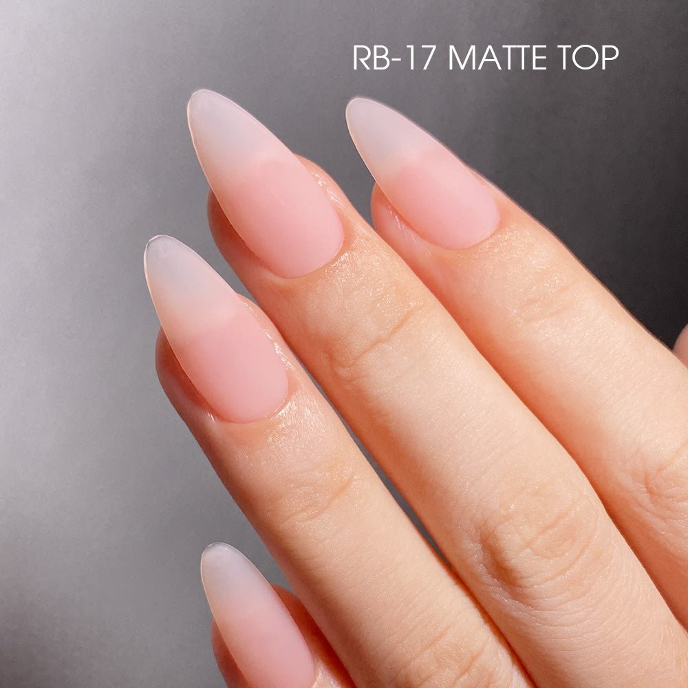 LDS Rubber Base Gel - RB - 17 (Ver 2) - GEL POLISH 0.5 OZ - Bouncy Blush Collection - DTK Nail Supply