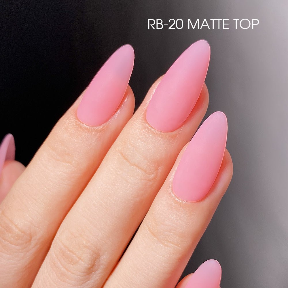 LDS Rubber Base Gel - RB - 20 (Ver 2) - GEL POLISH 0.5 OZ - Bouncy Blush Collection - DTK Nail Supply