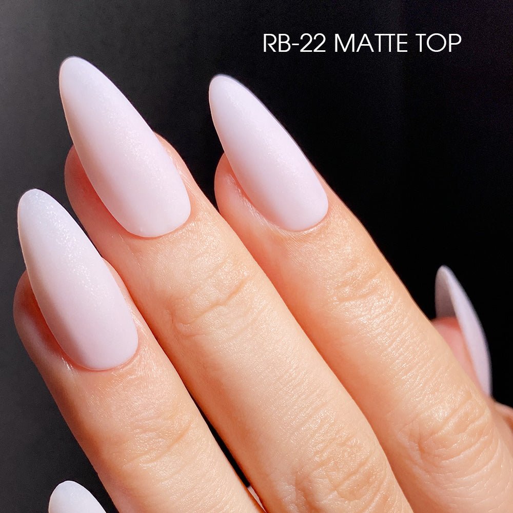 LDS Rubber Base Gel - RB - 22 - GEL POLISH 0.5 OZ - Bouncy Blush Collection - DTK Nail Supply