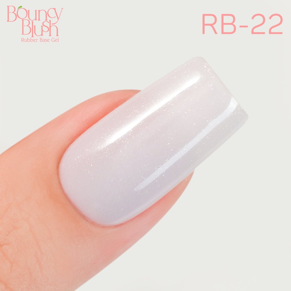 LDS Rubber Base Gel - RB - 22 (Ver 2) - GEL POLISH 0.5 OZ - Bouncy Blush Collection - DTK Nail Supply