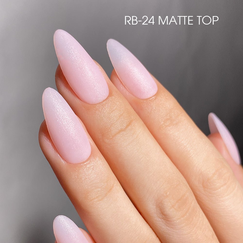 LDS Rubber Base Gel - RB - 24 - GEL POLISH 0.5 OZ - Bouncy Blush Collection - DTK Nail Supply