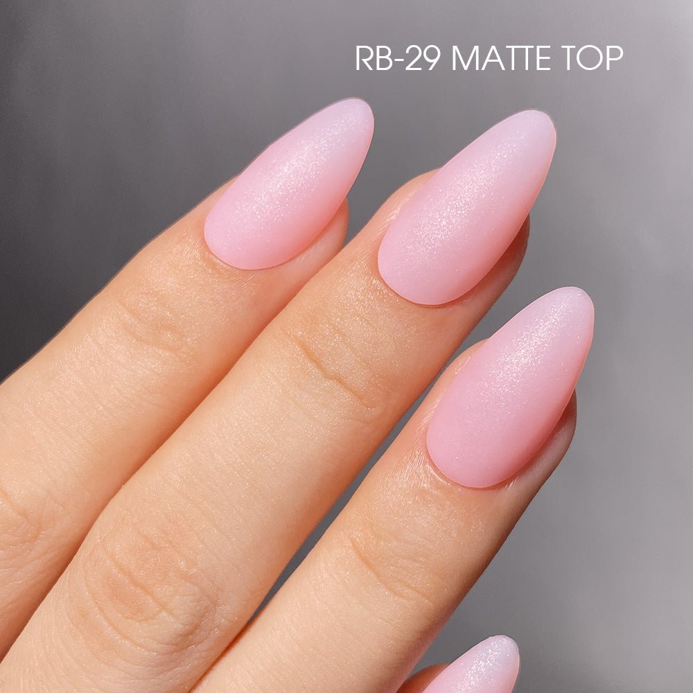 LDS Rubber Base Gel - RB - 29 - GEL POLISH 0.5 OZ - Bouncy Blush Collection - DTK Nail Supply