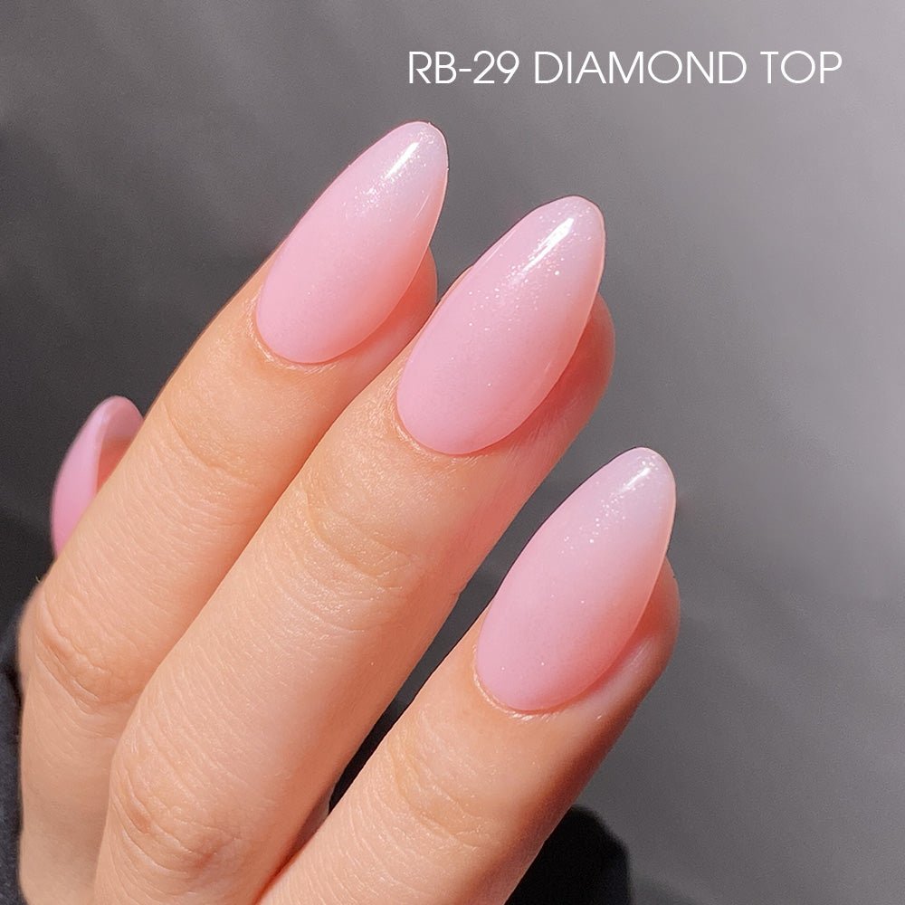 LDS Rubber Base Gel - RB - 29 (Ver 2) - GEL POLISH 0.5 OZ - Bouncy Blush Collection - DTK Nail Supply