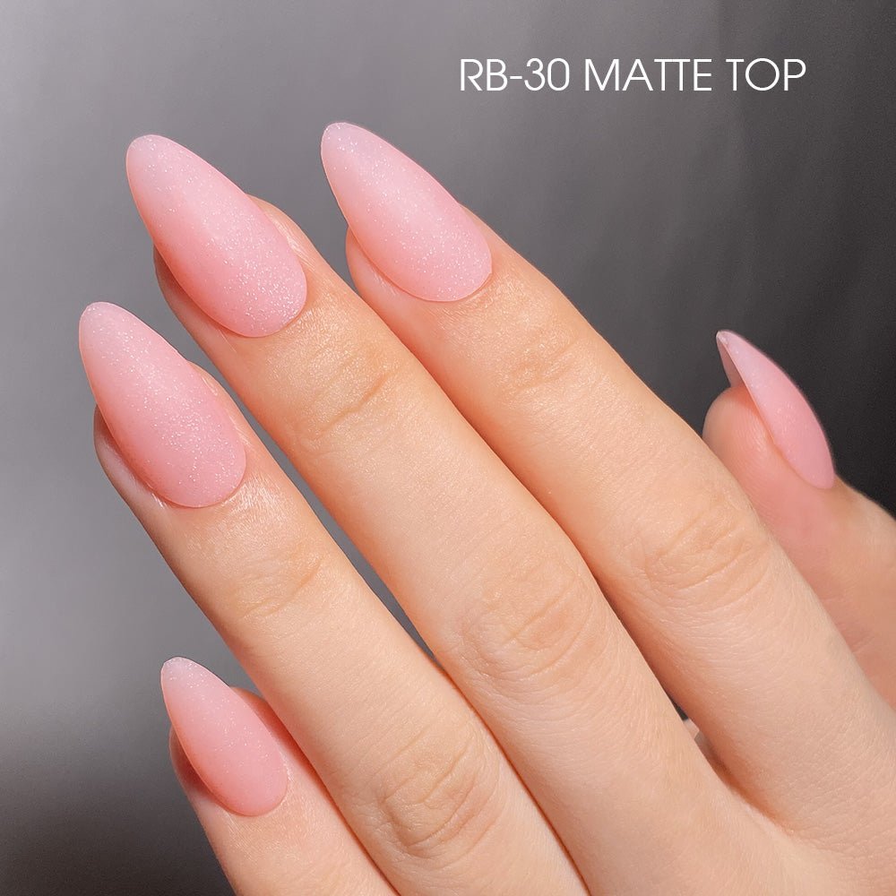LDS Rubber Base Gel - RB - 30 (Ver 2) - GEL POLISH 0.5 OZ - Bouncy Blush Collection - DTK Nail Supply