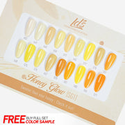LDS Set 18 Colors - SG1 Honey Glow Collection - 0.5oz - DTK Nail Supply