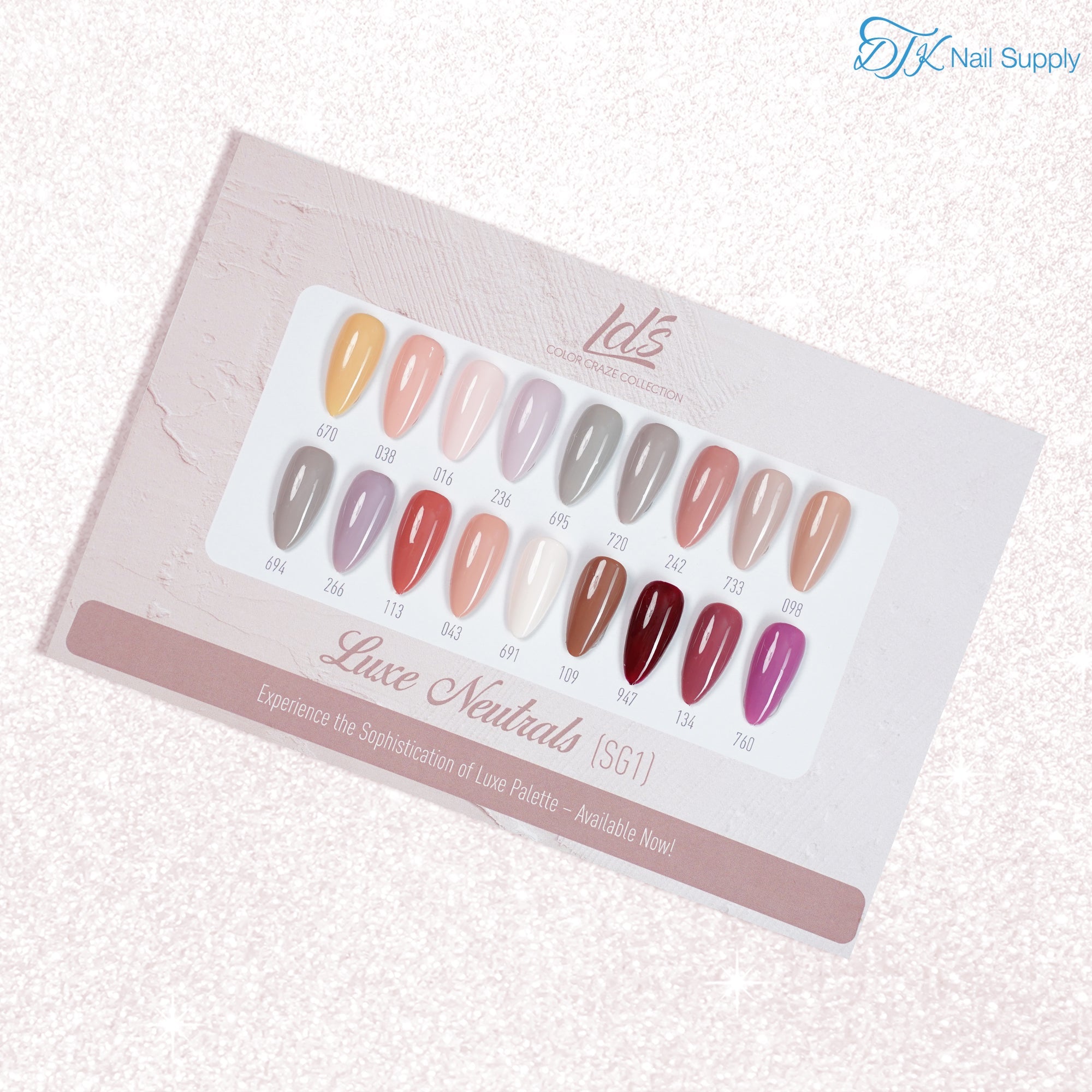 LDS Gel Polish - Salted Caramel - DTK Nail Supply