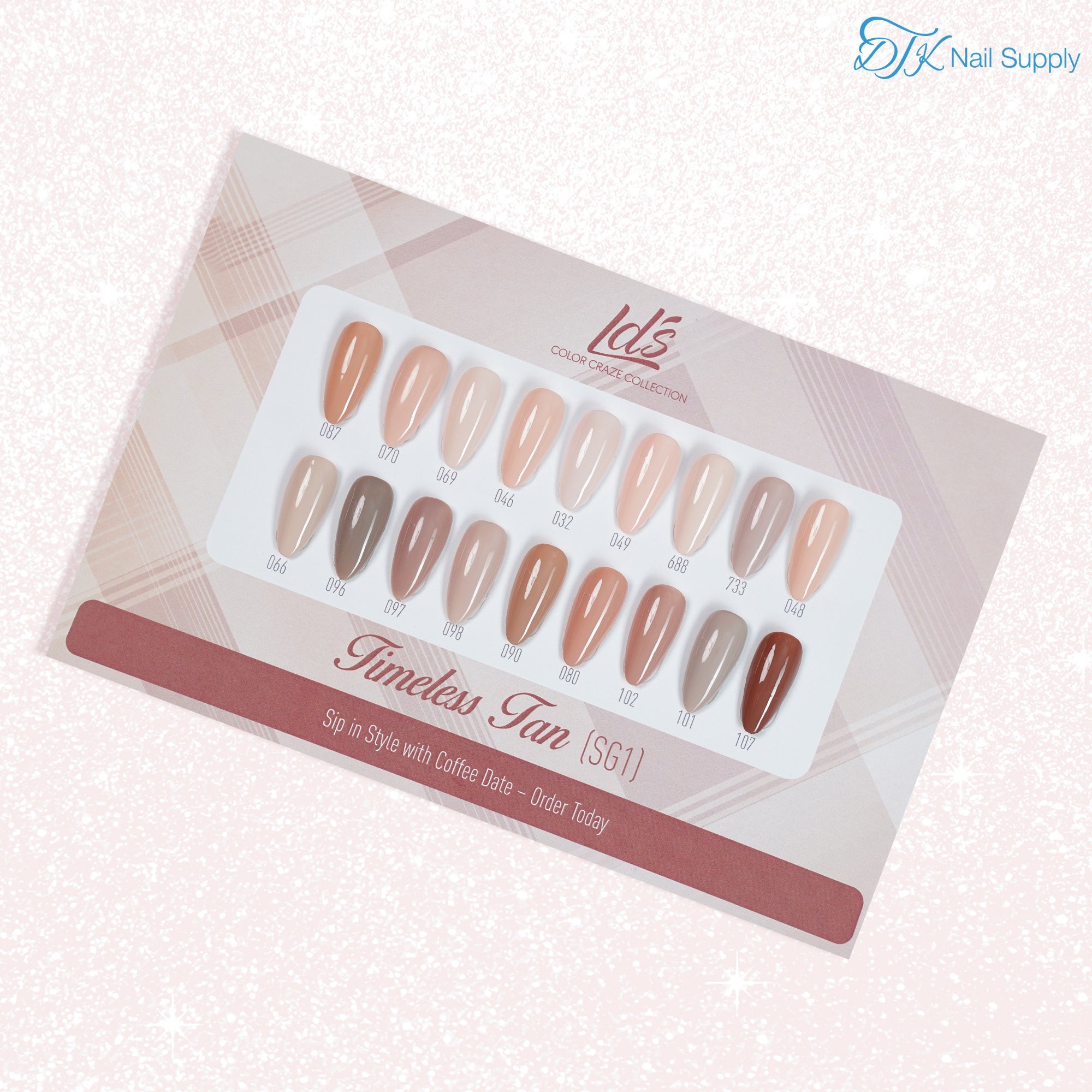 LDS Gel Polish - Salted Caramel - DTK Nail Supply