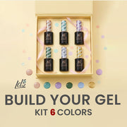LDS Set Gel Polish - Build Your Own 6 Gel Kit - DTK Nail Supply