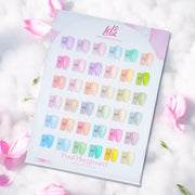 LDS Set of 36 Gel Polish (0.5oz) - Spring 1 - Petal Playground Collection - DTK Nail Supply