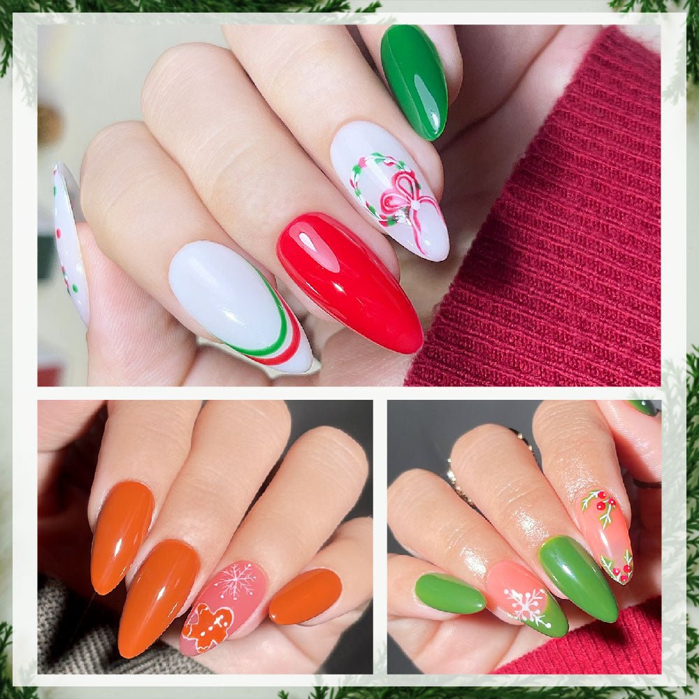 LDS Set of 36 Gel Polish (0.5oz) - Winter 1 - Holiday Spirit Collection - DTK Nail Supply