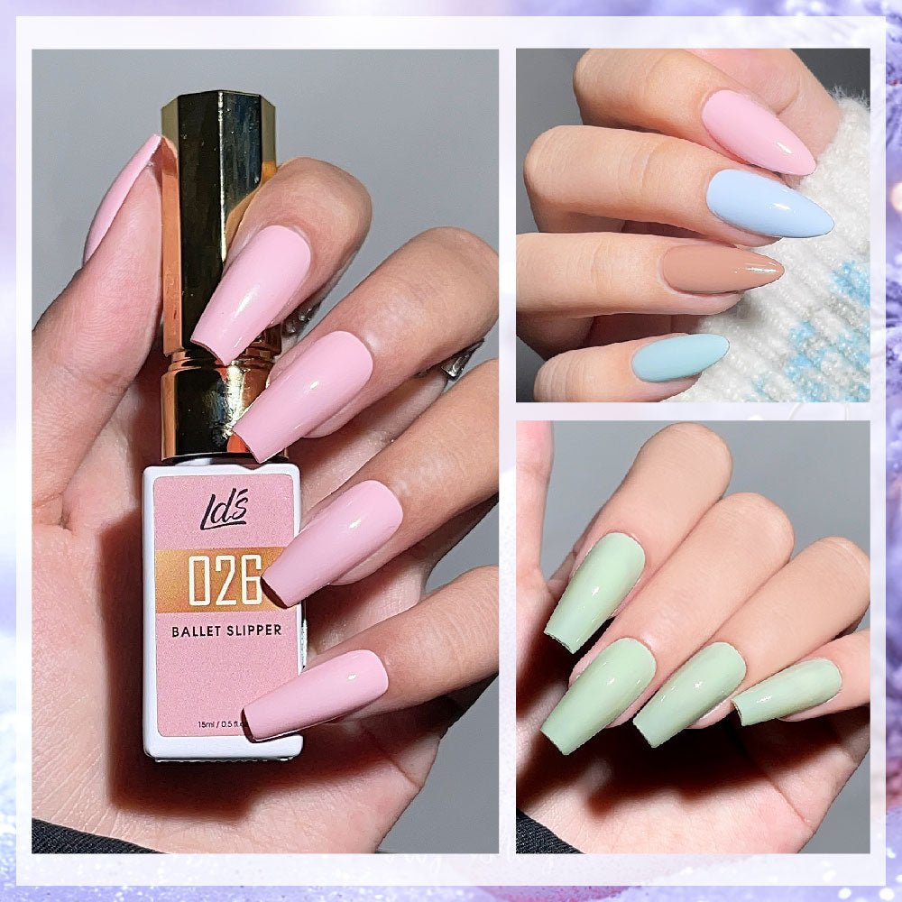LDS Set of 36 Gel Polish (0.5oz) - Winter 3 - Winter Wonderland Collection - DTK Nail Supply