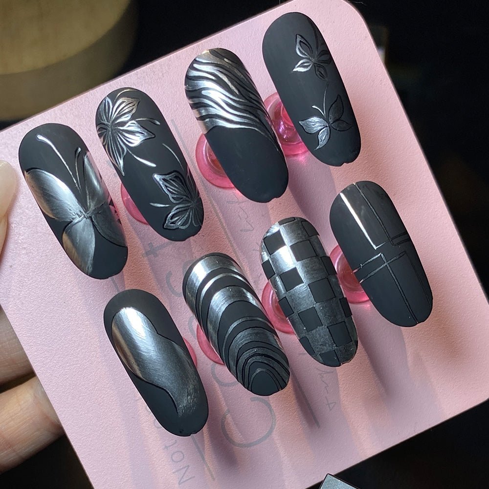 LDS Silver Metallic Gel - DTK Nail Supply