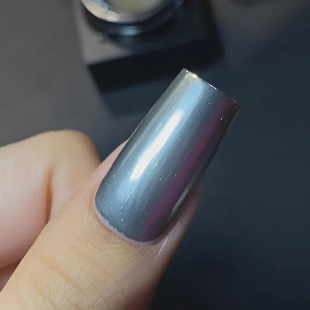 LDS Silver Metallic Gel - DTK Nail Supply