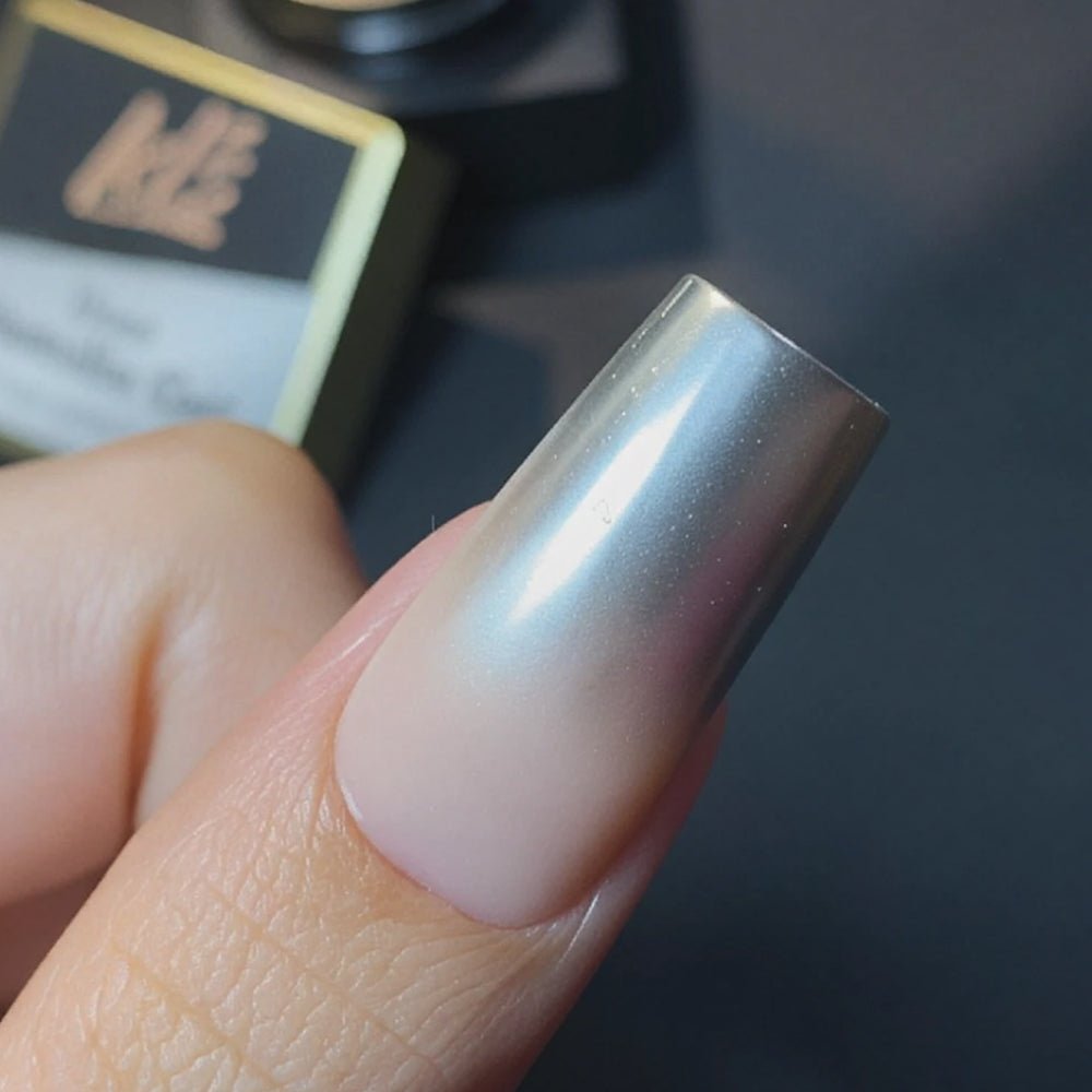 LDS Silver Metallic Gel - DTK Nail Supply