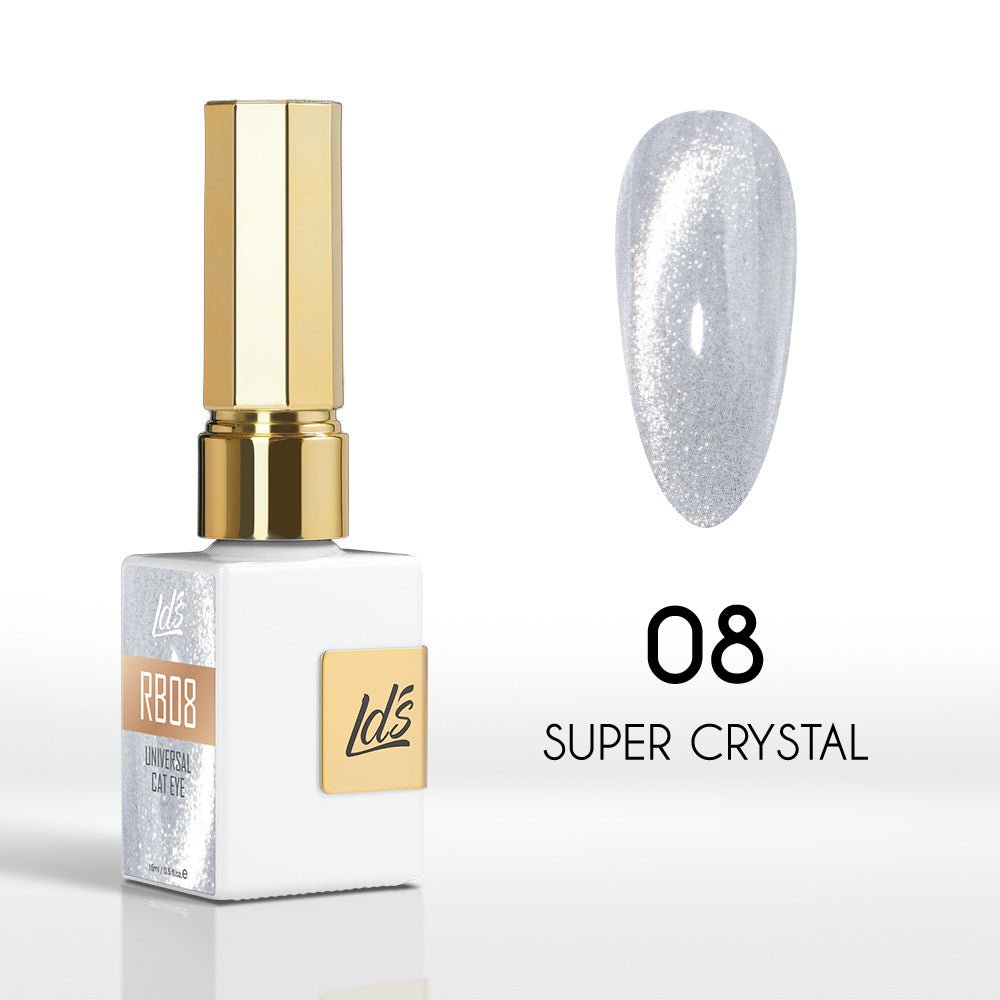 LDS Super Crystal - RB08 - Universal Cat Eye Collection - DTK Nail Supply