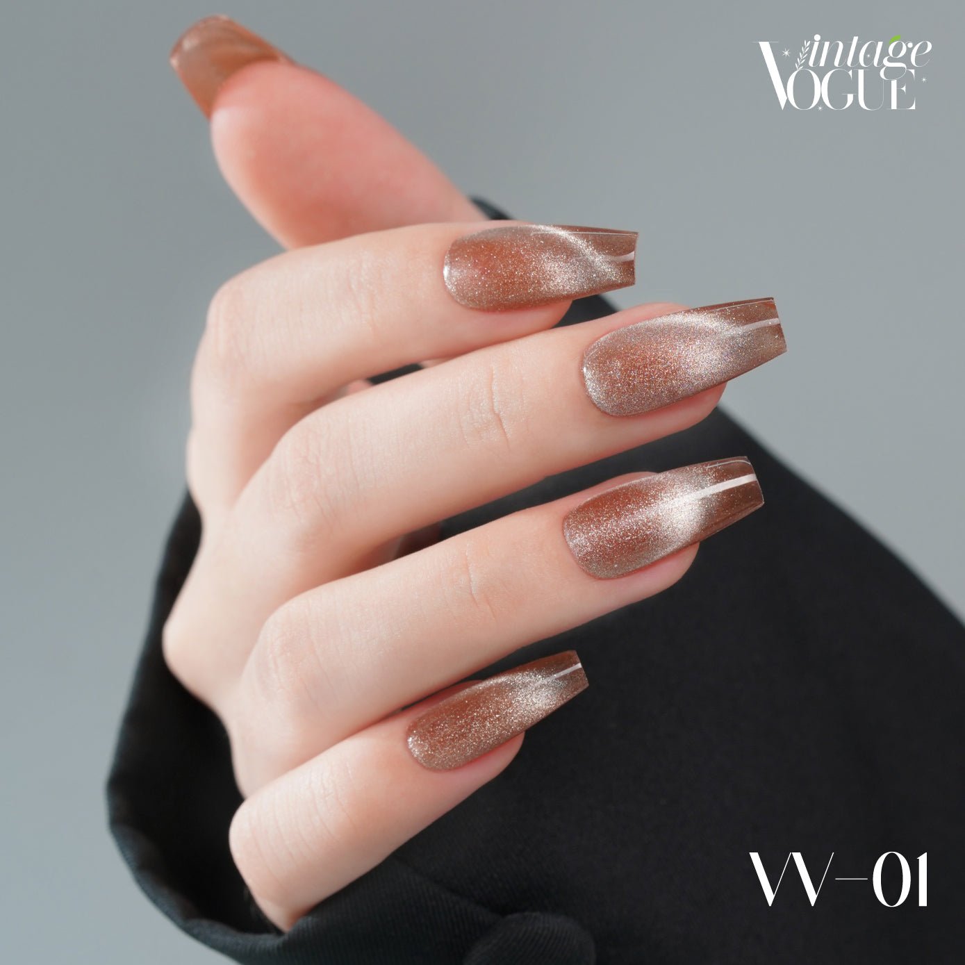 LDS VV CE - 01 - Vintage Vogue Cat Eye Gel Polish Collection - DTK Nail Supply