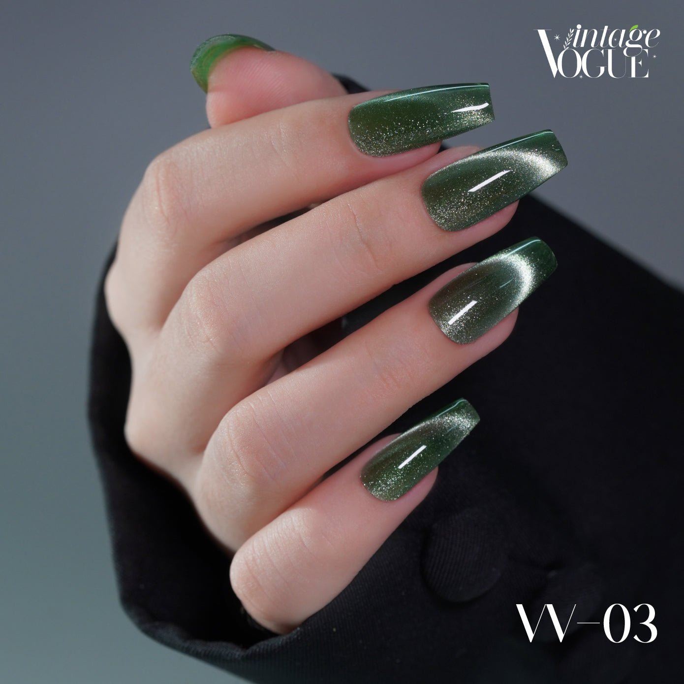 LDS VV CE - 03 - Vintage Vogue Cat Eye Gel Polish Collection - DTK Nail Supply