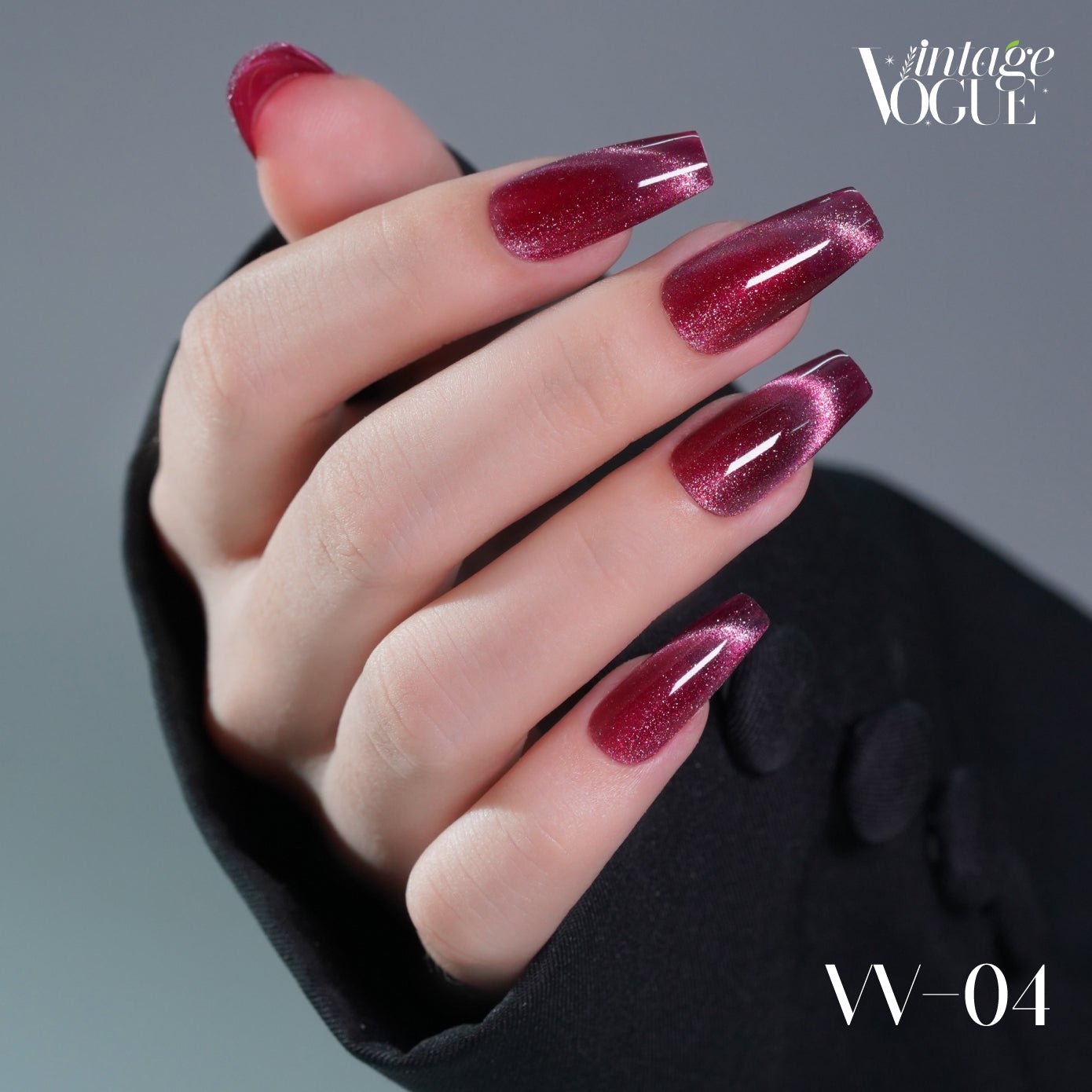 LDS VV CE - 04 - Vintage Vogue Cat Eye Gel Polish Collection - DTK Nail Supply