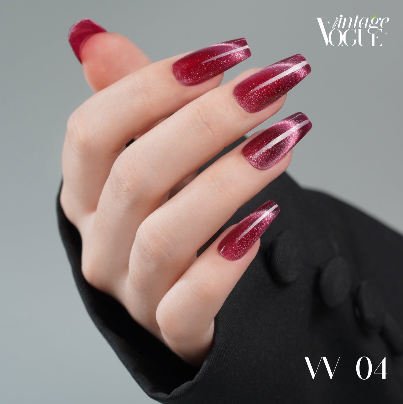 LDS VV CE - 04 - Vintage Vogue Cat Eye Gel Polish Collection - DTK Nail Supply