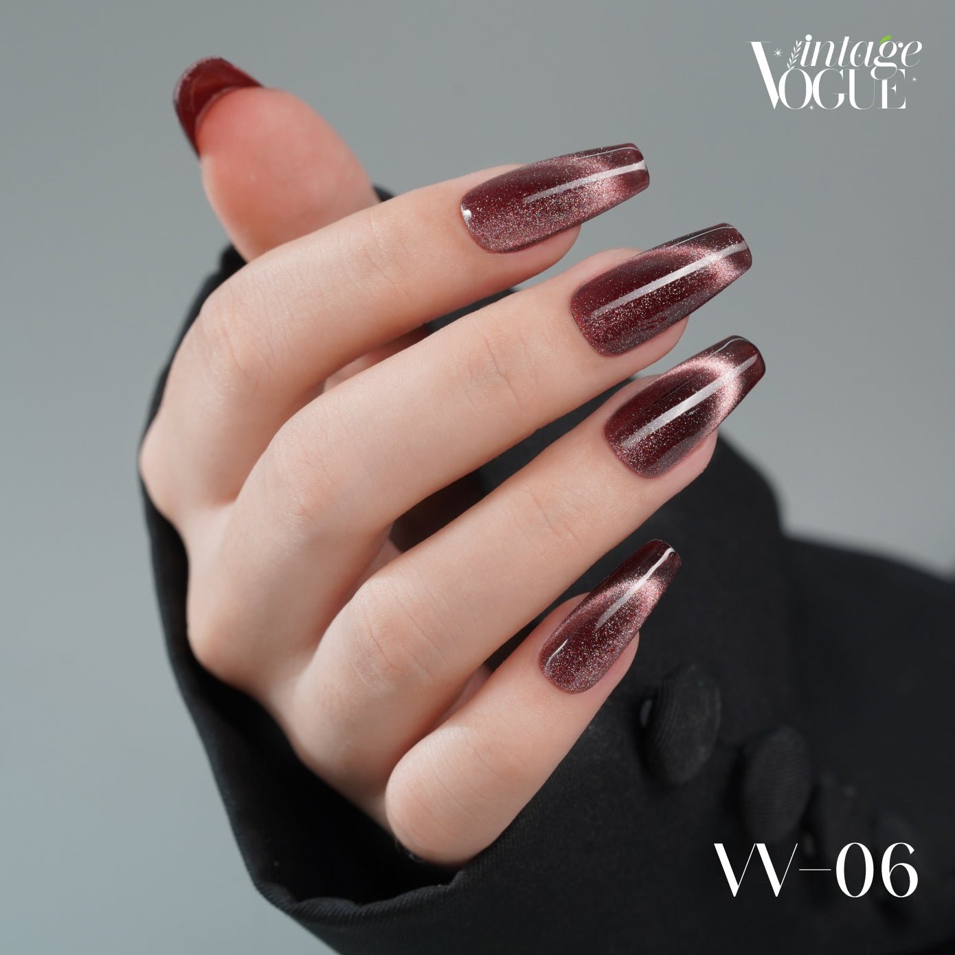 LDS VV CE - 06 - Vintage Vogue Cat Eye Gel Polish Collection - DTK Nail Supply