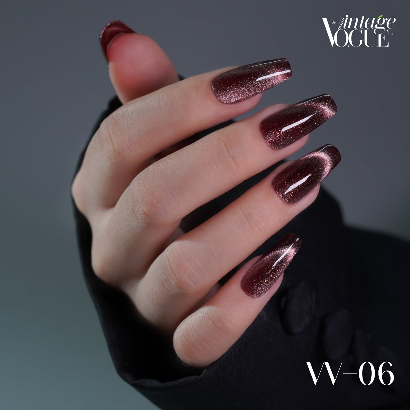 LDS VV CE - 06 - Vintage Vogue Cat Eye Gel Polish Collection - DTK Nail Supply