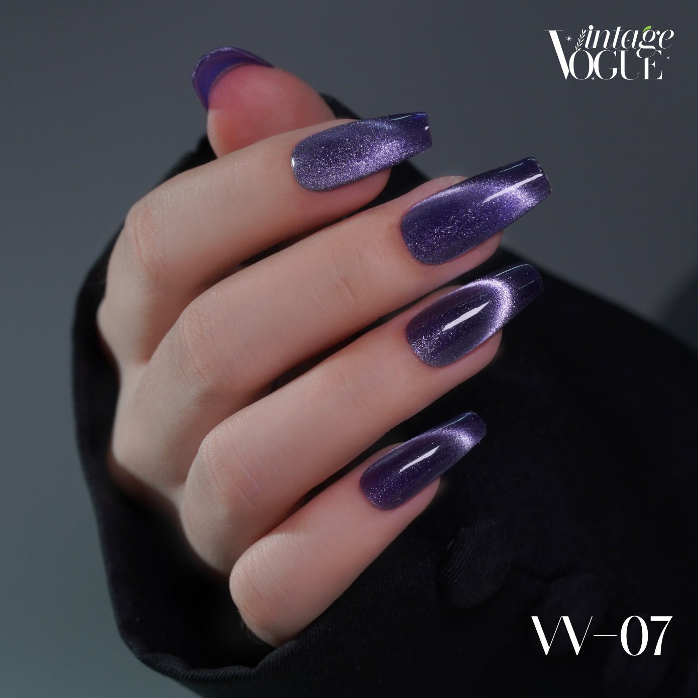 LDS VV CE - 07 - Vintage Vogue Cat Eye Gel Polish Collection - DTK Nail Supply
