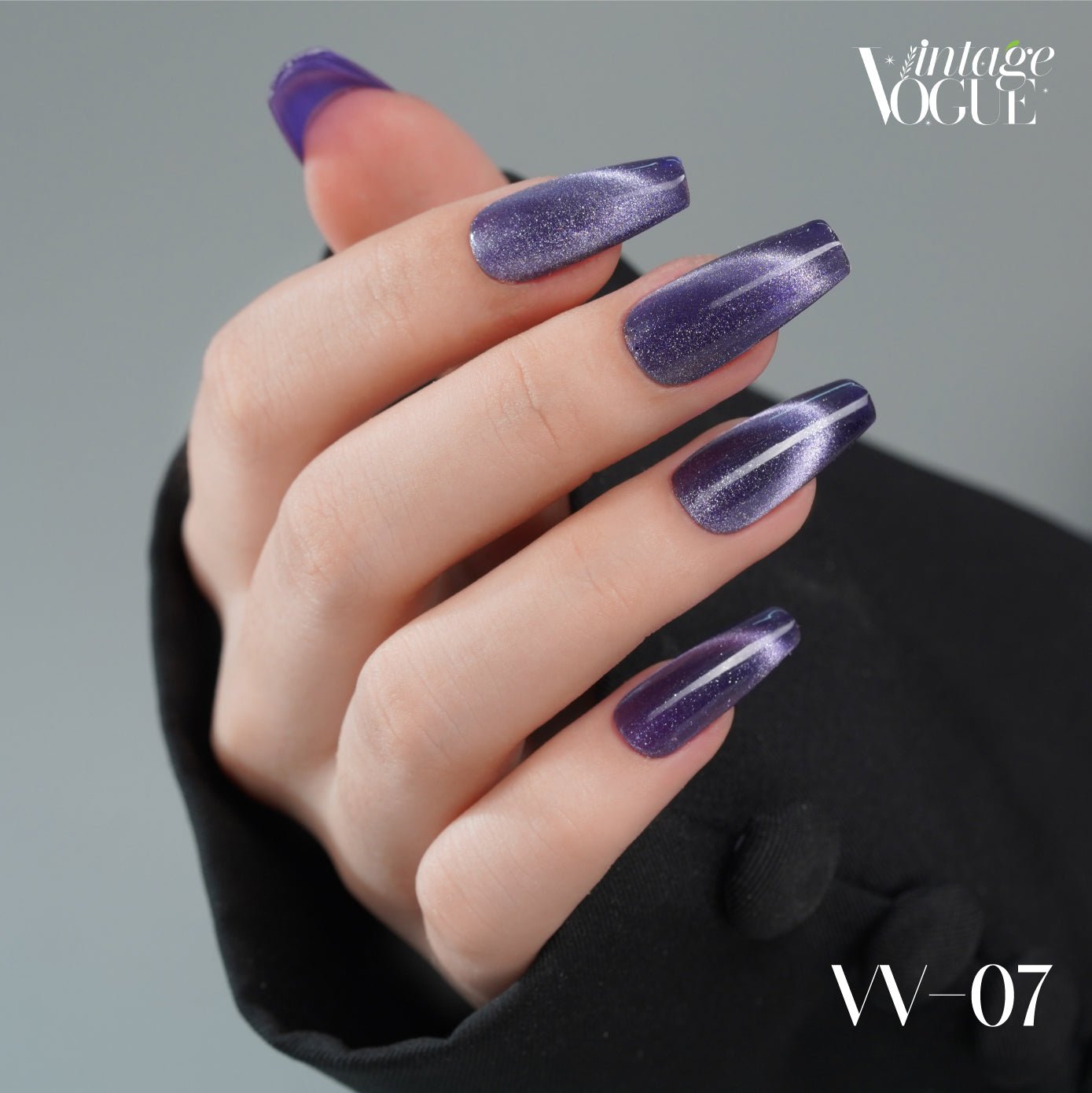 LDS VV CE - 07 - Vintage Vogue Cat Eye Gel Polish Collection - DTK Nail Supply