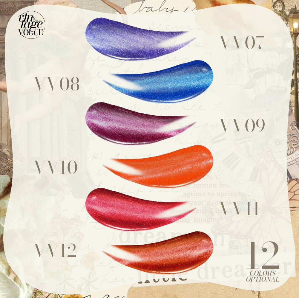 LDS VV CE - 09 - Vintage Vogue Cat Eye Gel Polish Collection - DTK Nail Supply