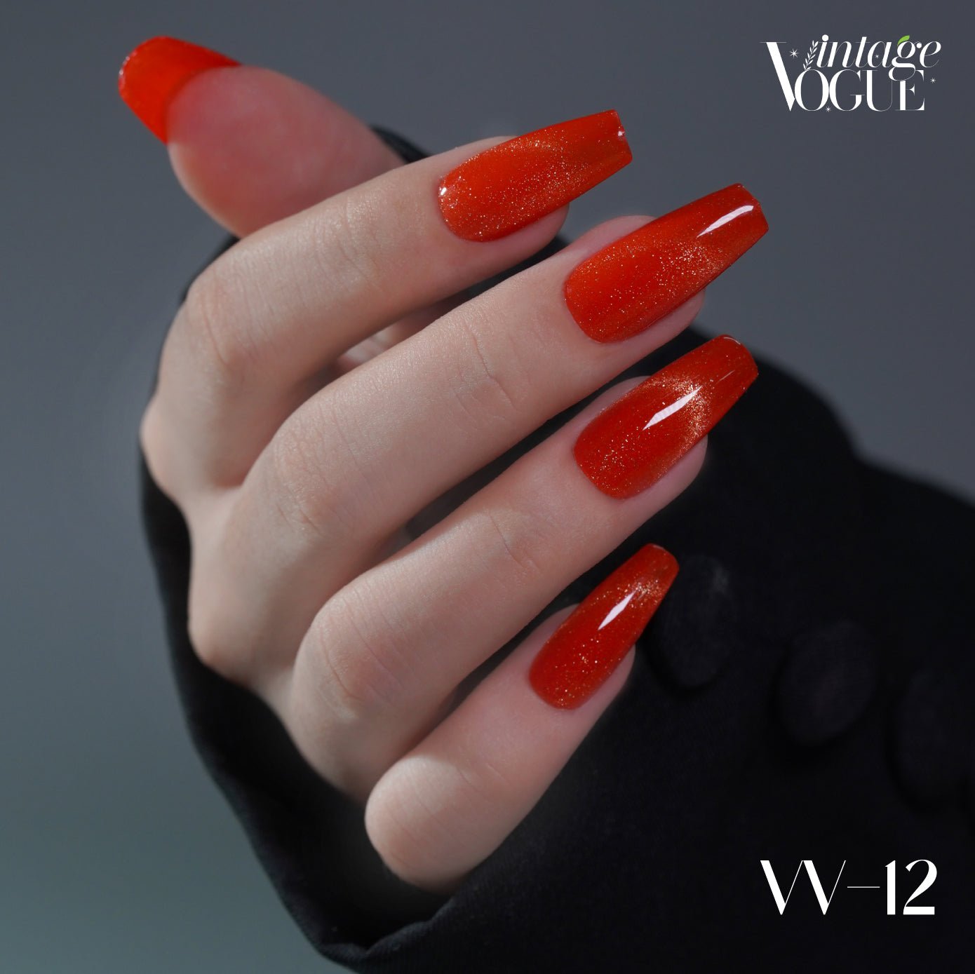 LDS VV CE - 12 - Vintage Vogue Cat Eye Gel Polish Collection - DTK Nail Supply