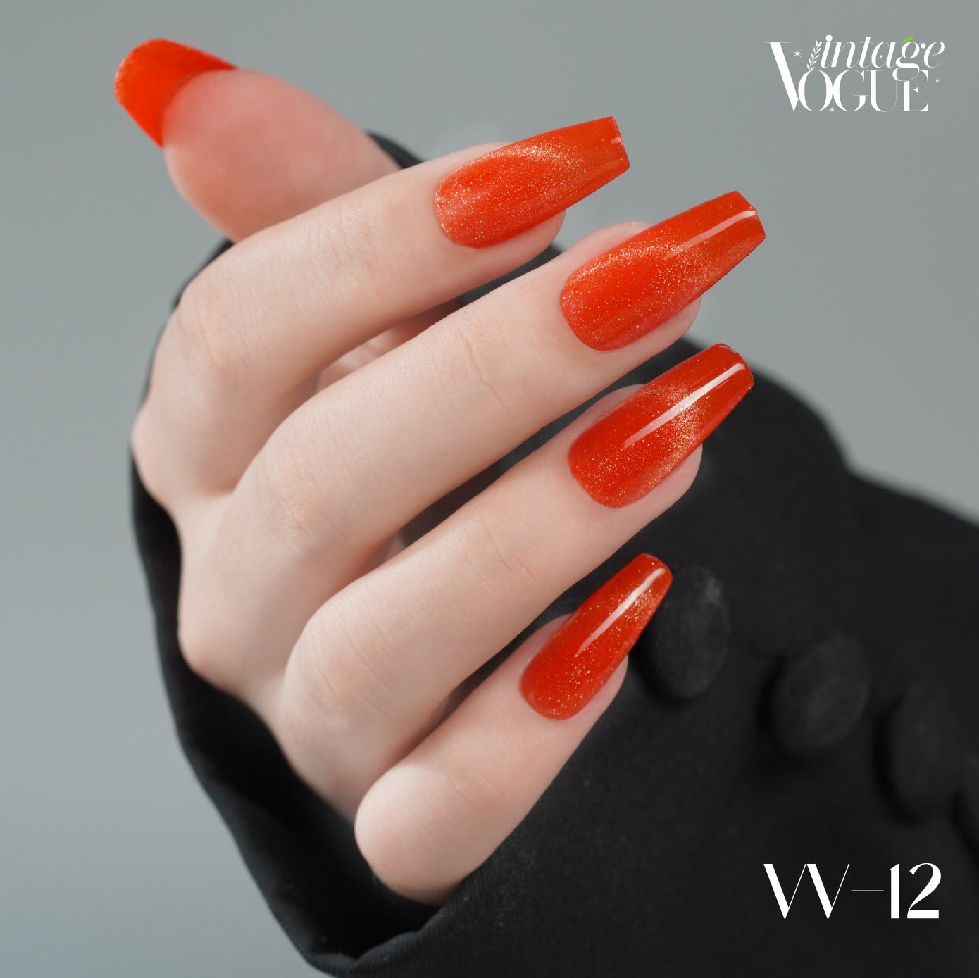 LDS VV CE - 12 - Vintage Vogue Cat Eye Gel Polish Collection - DTK Nail Supply