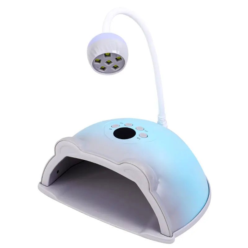 LED/UV Nail Lamps 48W HS - 887 - Gray/Blue (PCS) - DTK Nail Supply