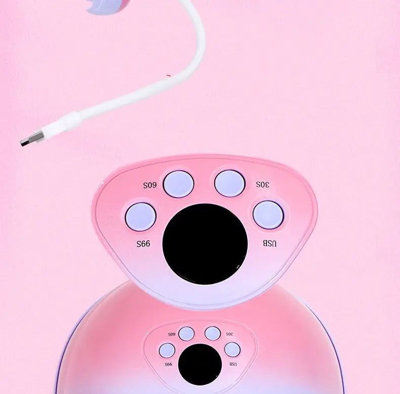 LED/UV Nail Lamps 48W HS - 887 - White (PCS) - DTK Nail Supply