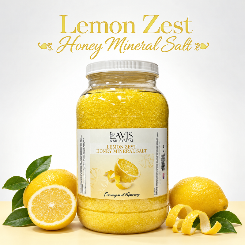 LAVIS - Lemon Zest Honey Mineral Salt - 1 gallon