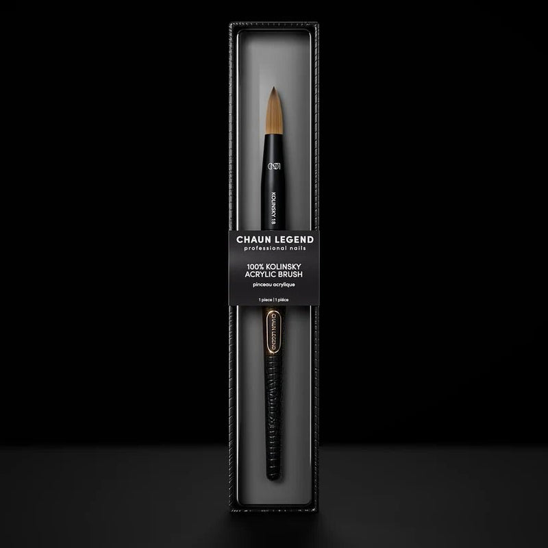 LGND 100% Kolinsky Acrylic Brush 18 - DTK Nail Supply