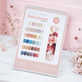 LAVIS LX2 - Set 36 Color - Gel Polish 0.5 oz - Wedding Bouquet Collection