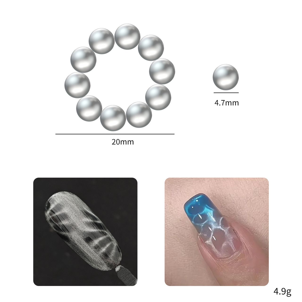 Magnet Beads - DTK Nail Supply
