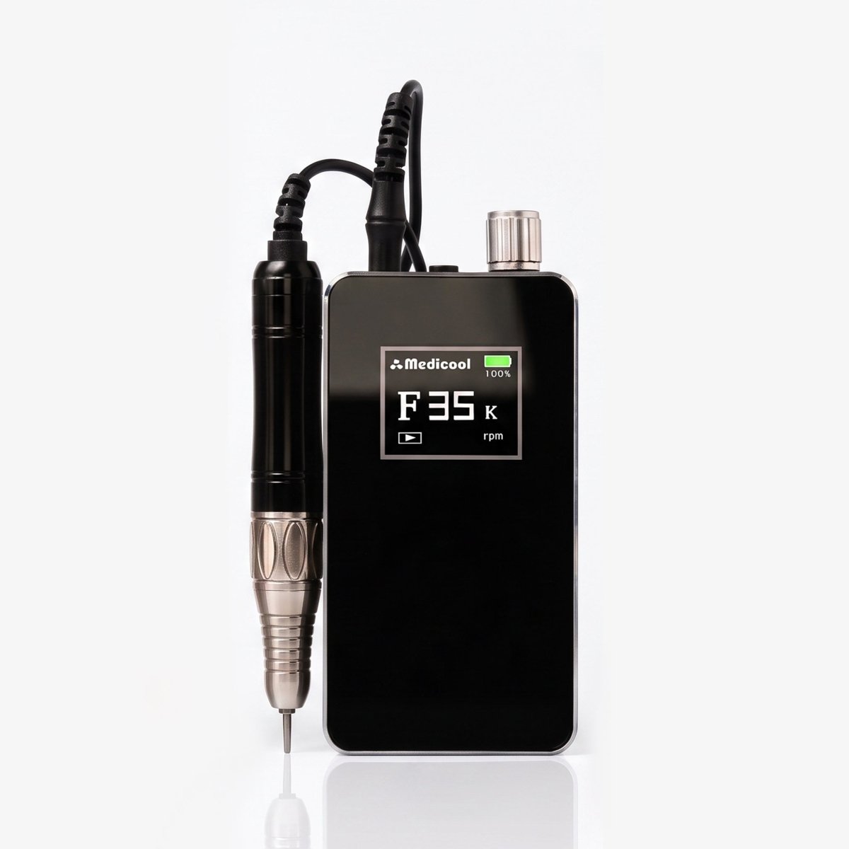 Medicool Pro Power Elite Professional Nail Drill - Black - DTK Nail Supply