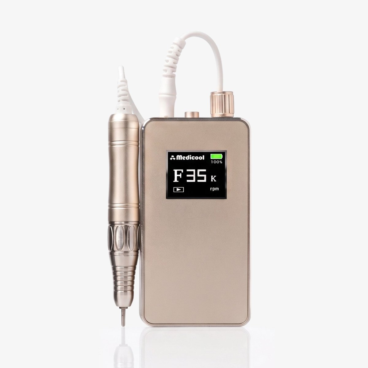 Medicool Pro Power Elite Professional Nail Drill - Champagne - DTK Nail Supply