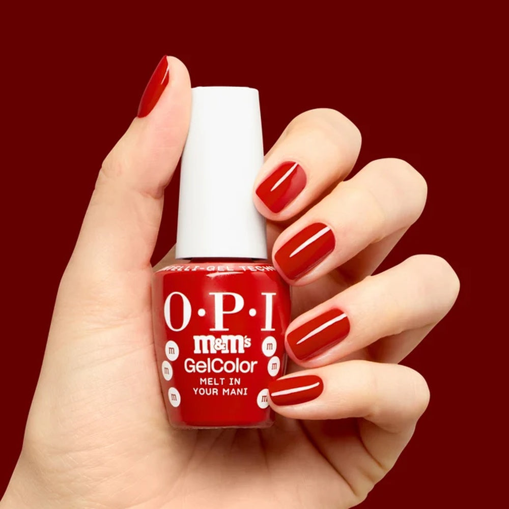 OPI x M&M's Sweeten Your Mani Collection - Gel & Lacquer Duo Set (12 Colors) - DTK Nail Supply