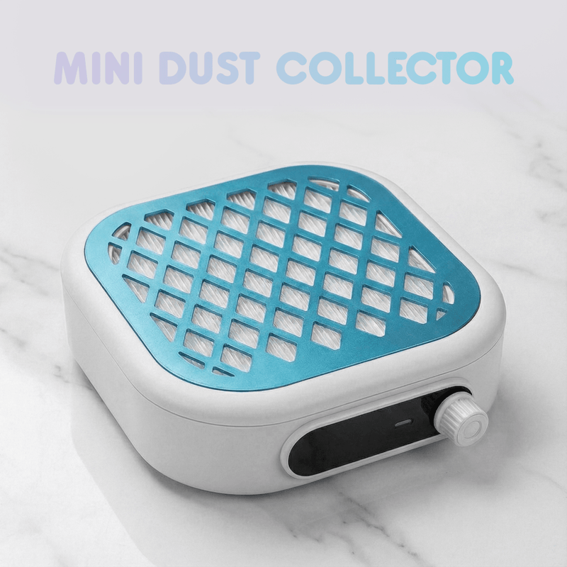 Mini Nail Dust Collector - White - DTK Nail Supply