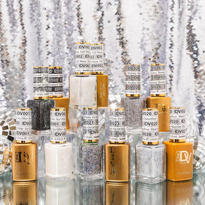DND Diva Gel Nail Polish Duo - DND DV Part 1 - Set 36 Colors Mirrorball Collection