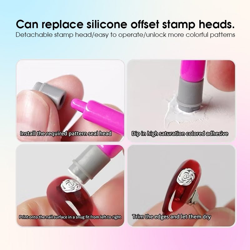 Nail Art Stamp Pen - DTK Nail Supply
