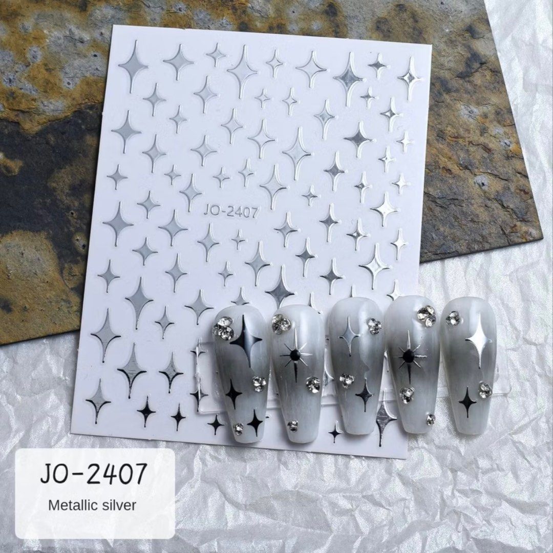 Nail Art Stickers JO - 2407 S - DTK Nail Supply